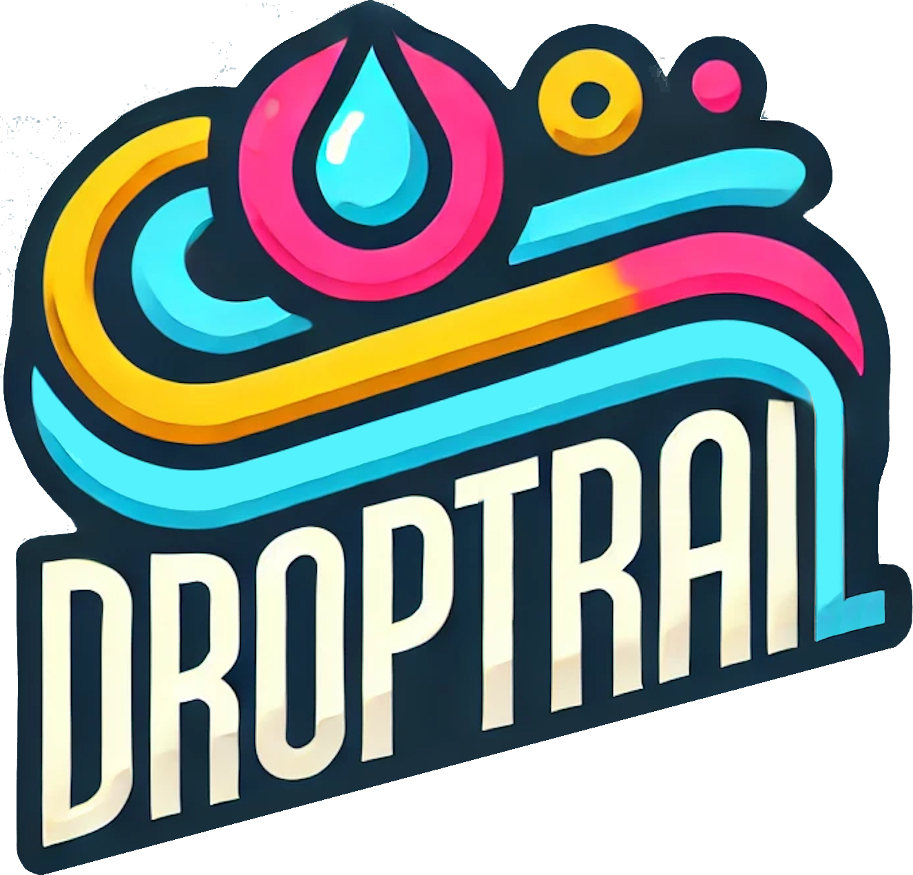 DropTrail Logo - Unique Handcrafted Designs