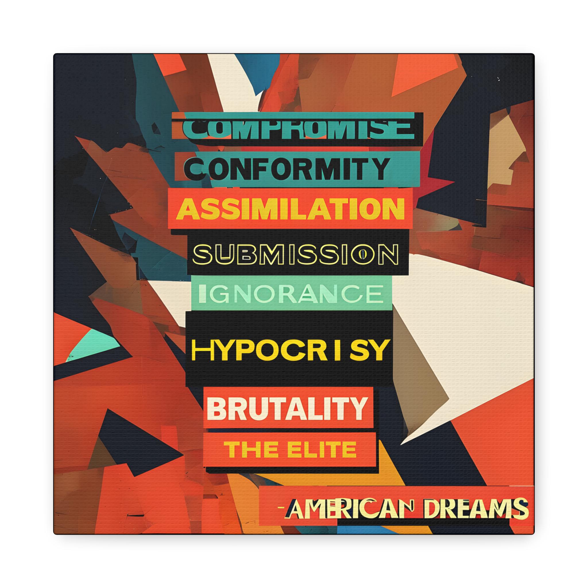 Canvas Wraps, Radical Rage Against the Machine Inspired Chaos Artwork, Music Fan Home Decor, Wall Art, Gift for Music Lover, Rebellion - View 1