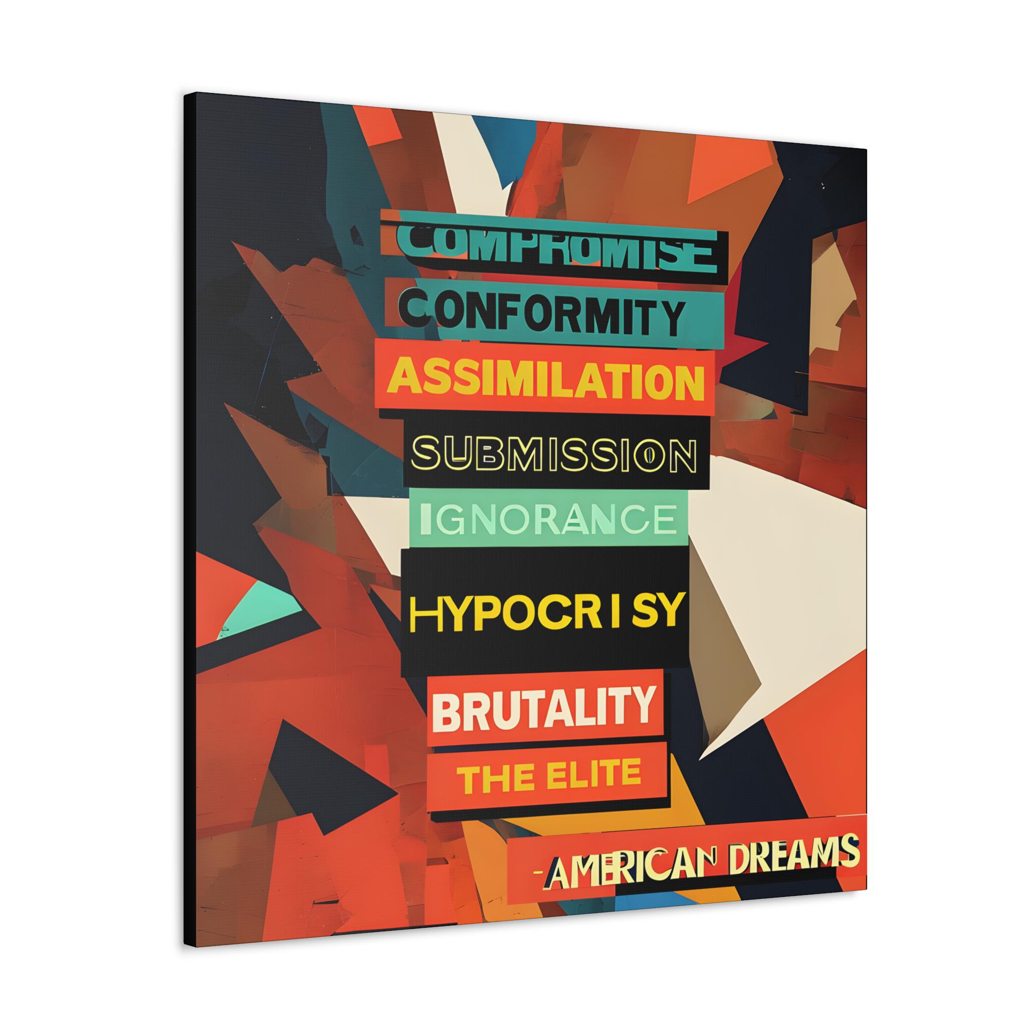 Canvas Wraps, Radical Rage Against the Machine Inspired Chaos Artwork, Music Fan Home Decor, Wall Art, Gift for Music Lover, Rebellion - View 2