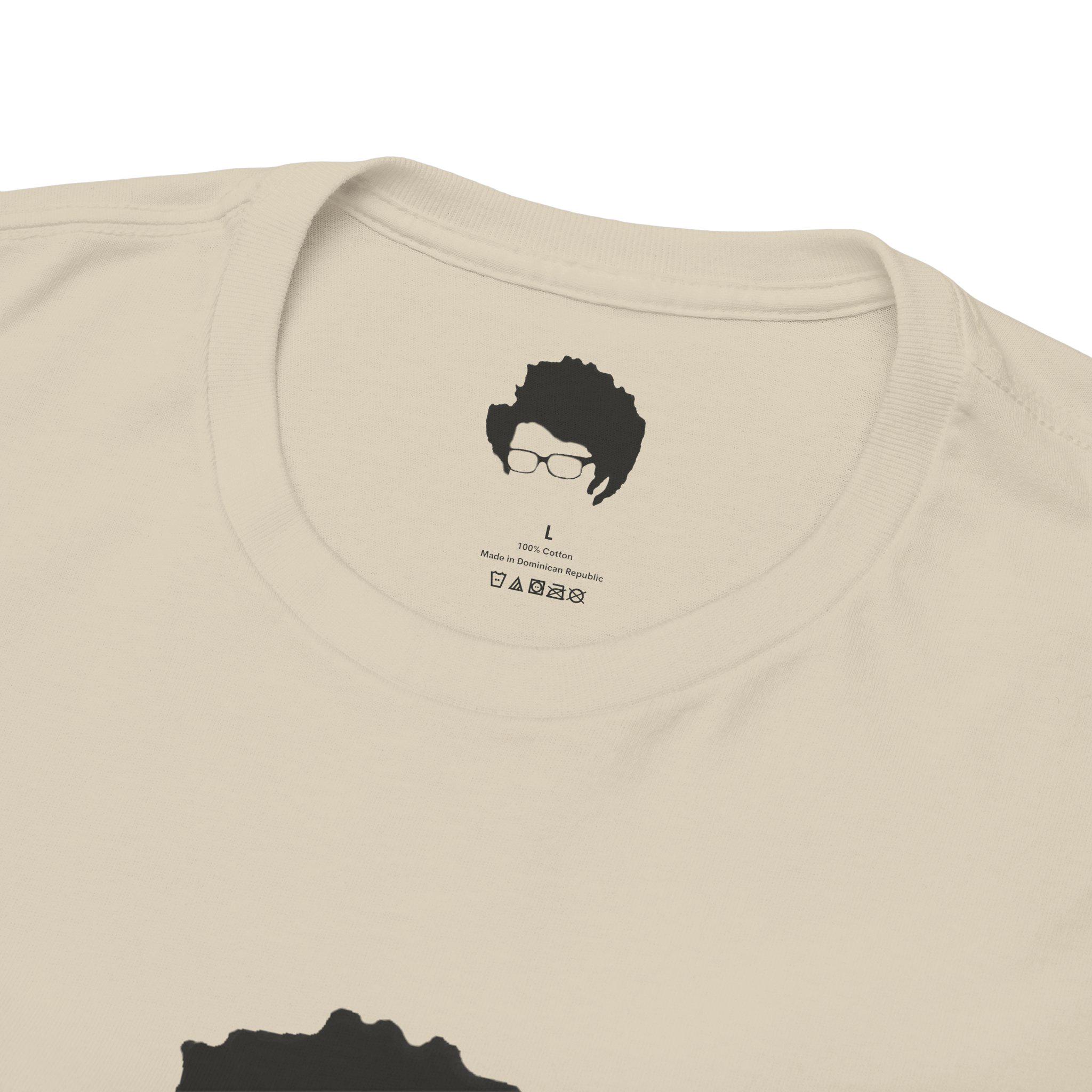 Unisex Heavy Cotton Tee Unisex - IT Crowd Maurice Moss Quirky Design, Funny TV Show Merchandise - View 5