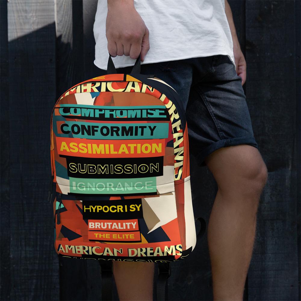 Rage Against the Machine Backpack, Know Your Enemy Lyrics Tee, Rebelious, Music Fan Gift, Protest Anthem Apparel - View 9