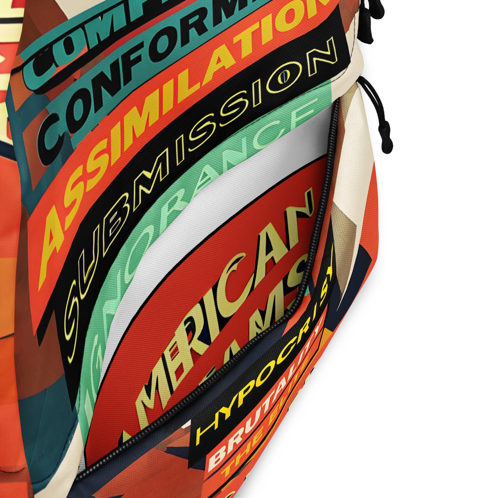 Rage Against the Machine Backpack, Know Your Enemy Lyrics Tee, Rebelious, Music Fan Gift, Protest Anthem Apparel - View 10