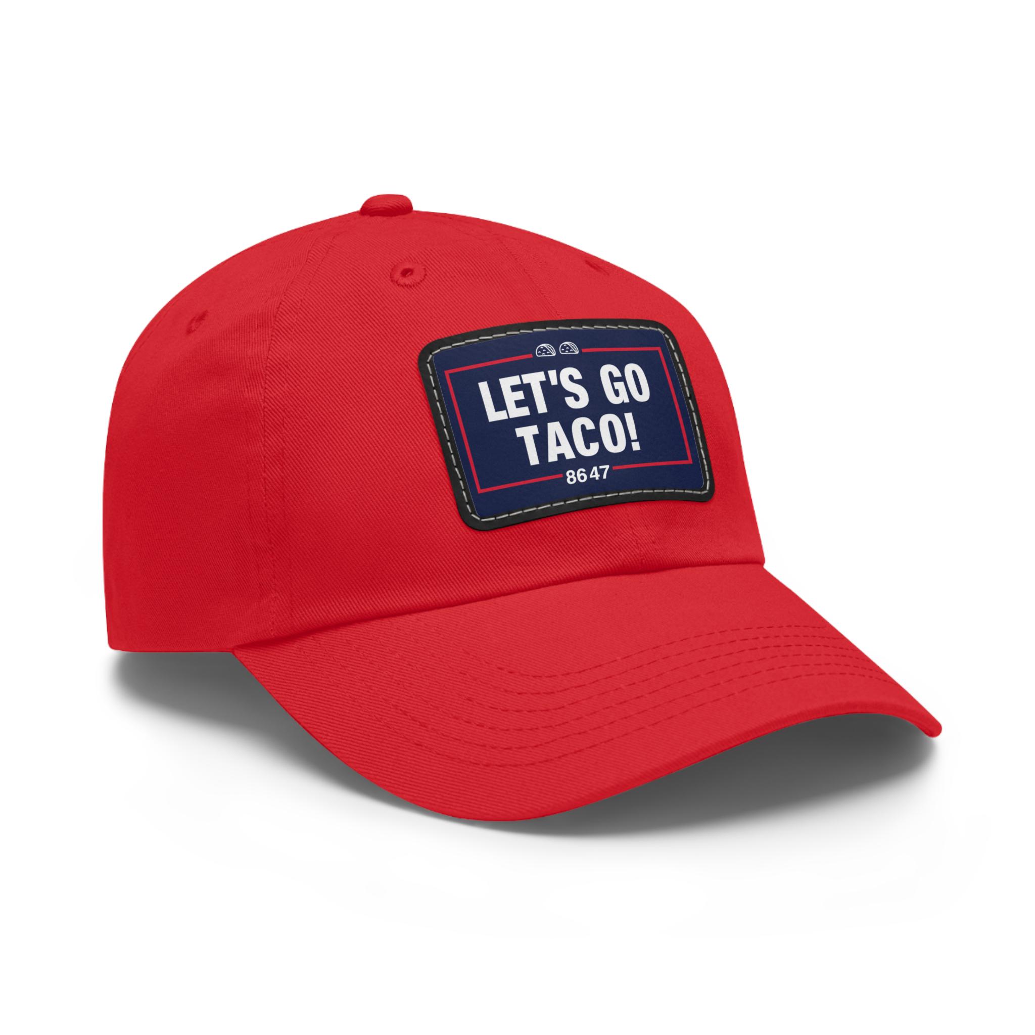 Dad Hat - Funny Let's Go Brandon Spoof Trump TACO Anti-Trump 8647 Taco Emojis Magnet, Fridge Decor, Political Humor Gift - View 1